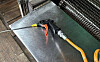 The air gun presumed to be used in an alleged assault on a foreign worker at a plating factory in Hwaseong, Gyeonggi, on Feb. 20 [YONHAP]