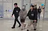 The Chungnam Provincial Police repatriate a member of a scam ring based in Cambodia and Thailand that targeted Korean victims to Korea on April 28. [CHUNGNAM PROVINCIAL POLICE]