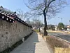 The path I ran around the Gyeongbok Palace in Jongno District, central Seoul, on March 17. [ALICIA CARR]