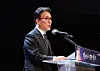 Prime Minister Kim Min-seok speaks during a ceremony in Daejeon on March 8 to mark the 66th anniversary of a 1960 pro-democracy demonstration in the city. [YONHAP]
