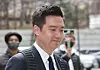 Kim Se-ui, operator of the YouTube channel Hoverlab, appears in front of Seoul Central District Court in Seocho District, southern Seoul, on March 28, 2023. [NEWS1]