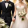 An AI-generated image of a couple getting married [CHATGPT]