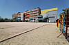 A photo of the empty field of an elementary school in Gangseo District, western Seoul, on May 27, 2020. [YONHAP]