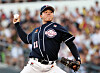 Doosan Bears starting pitcher Keisho Shirakawa delivers a pitch in the second inning of a game against the Kia Tigers at Gwangju-Kia Champions Field on July 31, 2024. [YONHAP]
