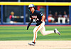 San Diego Padres' Song Sun-mun during a game with the Arizona Diamondbacks in Mexico City on April 26 [REUTERS/YONHAP]
