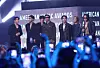 Boy band BTS speaks on stage during the 2026 American Music Awards, in Las Vegas, Nevada, on, May 25, 2026. [REUTERS/YONHAP]