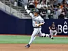 The Hanwha Eagles' Kang Baek-ho plays against the Kiwoom Heroes at Gocheok Sky Dome in Guro District, western Seoul, on May 12. [YONHAP]