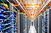A technician works at an Amazon Web Services AI data center in New Carlisle, Indiana, Oct. 2, 2025. [REUTERS/YONHAP]