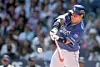 The Samsung Lions' Choi Hyung-woo plays against the NC Dinos in a KBO game at Changwon NC Park in South Gyeongsang on May 10. [YONHAP]