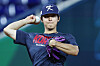Korean baseballer Kim Do-yeong of takes part in practice for his team's quarterfinal game against the Dominican Republic at the World Baseball Classic at loanDepot park in Miami on March 12. [YONHAP]