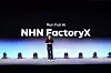 NHN Cloud CEO Kim Dong-hoon introduces the cloud provider's new AI brand at a press event in central Seoul on May 26. [NHN CLOUD]