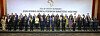 Korean Foreign Minister Cho Hyun, front row center right, and foreign ministers from African nations pose for a commeorative photo at the 2026 Korea-Africa Foreign Ministers' Meeting at the Lotte Hotel in Jung District, central Seoul, on June 1. [YONHAP]
