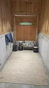 How a cattle shed was used as a temporary shelter [WOO JI-WON]
