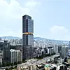 A bird’s-eye view of the station area revitalization project in the Cheongdam-dong 52-3 area of Gangnam District, southern Seoul [SEOUL METROPOLTIAN GOVERNMENT]