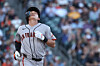 San Francisco Giants' Lee Jung-hoo reacts after hitting a line out during the first inning of a baseball game against the Athletics in West Sacramento, California, on May 16. [AP/YONHAP]