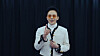 Singer G-Dragon speaks in a congratulatory video aired at KAIST's commencement ceremony. [GALAXY CORPORATION]