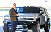 GM Korea head Hector Villarreal stands in front of the GMC Hummer EV at a Jan. 27. [NEWS1]