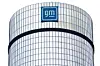 The General Motors logo is displayed at its headquarters in Detroit on April 24, 2024. [AP/YONHAP