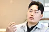 Former MLB player Choi Ji-man speaks during an interview with Yonhap News Agency at a cafe in Seoul’s Gangnam District, southern Seoul, on May 4. [YONHAP]