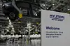 Vehicles move on the line at the Hyundai Motor Group Metaplant America in Ellabell, Georgia, on March 26, 2025. [AP/YONHAP]