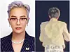 Singer G-Dragon, left, and the t-shirt he wore at a K-pop concert in Macau on May 2 on the right. The phrase that stirred controversy is partially visible below his jacket. [SCREEN CAPTURE]