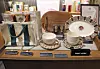 Exclusive Starbucks merchandise is displayed at the Gyeongdong 1960 Starbucks store in Dongdaemun district, northern Seoul, on April 3. [PARK SANG-MOON]
