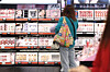 A person shops inside a cosmetic store in Seoul on Nov. 4, 2025. [YONHAP]