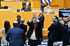 Israel's Minister of National Security, Itamar Ben-Gvir, center, and lawmakers celebrate after Israel's parliament passes a law approving the death penalty for Palestinians convicted of murdering Israelis at the Knesset in Jerusalem on March 30. [AP/YONHAP]