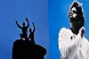 A moment from Daniel Caesar's concert as part of the ″Son of Spergy″ tour at Kintex in Goyang, Gyeonggi, on May 29 [LIVE NATION KOREA]