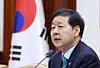 Finance Minister Koo Yun-cheol speaks during an interministerial meeting held at the central government complex in Seoul on April 23. [NEWS1]