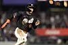 Lee Jung-hoo of the San Francisco Giants runs the bases during a Major League Baseball regular-season game against the Los Angeles Dodgers at Oracle Park in San Francisco on April 21. [YONHAP]