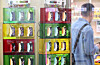 Electronic cigarettes, including liquid-type products, are displayed at a vape shop in Seoul on April 24, the day regulations, including a ban on online sales of liquid e-cigarettes, were announced.[YONHAP]