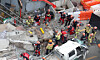 Firefighters work at the scene of the Seosomun Overpass collapse accident in Seodaemun District, western Seoul, on May 26. [JANG JIN-YOUNG]