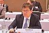 Bank of Korea Senior Deputy Governor Ryoo Sang-dai attends the 29th Asean+3 Finance Ministers and Central Bank Governors’ Meeting in Samarkand, Uzbekistan, on May 3. [BANK OF KOREA]