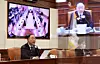 On Dec. 13, 2021, then Deputy Prime Minister for Economic Affairs and Minister of Economy and Finance Hong Nam-ki delivers opening remarks at the 226th Ministerial Meeting on External Economic Affairs at the Government Complex Seoul in Jongno District, central Seoul. Hong said at the time that the government would pursue joining the CPTPP. [NEWS1]
