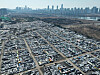 Used cars are tightly packed at a secondhand-car export complex in Yeonsu District, Incheon, on March 8 as exports to the Middle East, the region that accounts for roughly one-third of Korea’s total used-car exports, face disruptions amid the ongoing U.S-Iran war. [YONHAP]