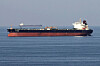 A tanker transits the Strait of Hormuz. [REUTERS/YONHAP]