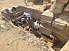 The discovery site of Ramses II's cartouche discovered by a research team from the Korea Heritage Service and the Korea National University of Heritage in Luxor, Egypt [KOREA HERITAGE SERVICE]