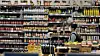 A person shops at a supermarket in central Seoul on April 20. [NEWS1]