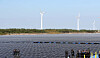A solar power complex in Gunsan, North Jeolla, as seen on Oct. 30, 2018. [YONHAP]