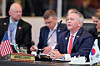 U.S. Assistant Secretary Bureau of East Asian and Pacific Affairs Michael DeSombre, right, attends the 20th East Asia Summit in Kuala Lumpur, Malaysia, on Oct. 27, 2025. [AP/YONHAP]
