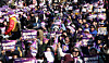 Members of civic organizations are seen during a rally commemorating International Women's Day, which falls on March 8, in front of Gwanghwamun Square in Jongno District, central Seoul, on March 7. [NEWS1]