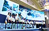 South and North Korean members of a choir sing at a ceremony celebrating North Korean Defectors' Day at the Blue House on July 14, 2024, in this photo provided by the presidential office. [BLUE HOUSE]
