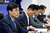 Vice Labor Minister Kwon Chang-jun delivers remarks during a forum on improving foreign worker employment policies at the National Assembly Members' Hall in Yeouido, Seoul, on May 12. [NEWS1]