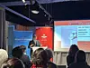 Argentine Ambassador to Korea Darío César Celaya Alvarez gives opening remarks at the 'La Mujer en el Cine' showcase at the Cervantes Institute in Seoul on March 9. [SEO JI-EUN]