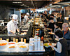 People eat at the seafood buffet Makino Chaya Black31 Jamsil Lotte Tower branch in southern Seoul in this undated photo. [CHOI HYUN-JU]
