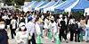 Students enjoy the spring festival at Ewha Womans University in Seodaemun District, western Seoul, in this photo from 2024. [YONHAP]