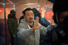 Director Yeon Sang-ho on the set of ″Colony″ [SHOWBOX]