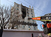 A motel is seen damaged after a fire broke out in Yeonsu District, Incheon, on April 4, forcing 51 people to evacuate. [INCHEON FIRE DEPARTMENT]