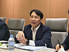 CATL 해외 전기차 사업부문 총괄 아킨 리 부사장이 지난 25일 베이징에서 열린 오토차이나 2026에서 코리아중앙데일리와 인터뷰하고 있다. 채사라 기자.